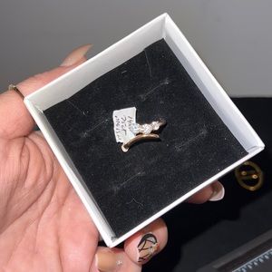 .75ct diamond rose gold ring